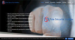 Desktop Screenshot of pole-securite.com