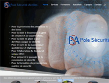 Tablet Screenshot of pole-securite.com